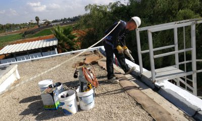 איטום גגות מרוצפים ומרפסות